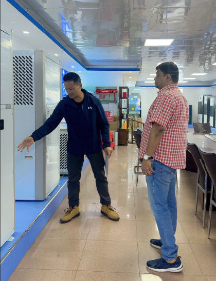 Последние новости компании о Посещение клиента нашей компании 22 февраля 2025 года